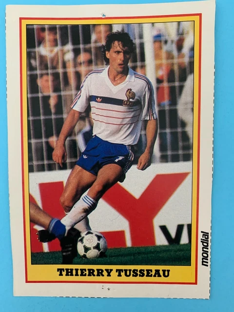 MICHAEL LAUDRUP DANEMARK JUVE MONDIAL 86 FOOTBALL ROOKIE CARD MONDIAL ( ANTBL38