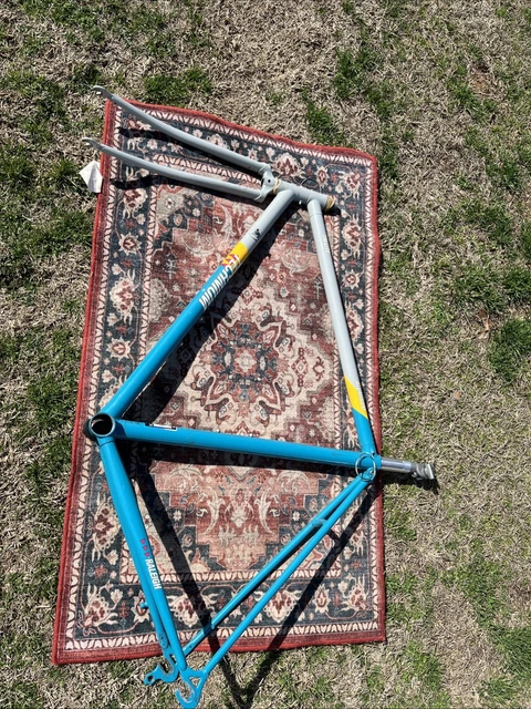 Cadre Vélo Route Raleigh Technium Olympian CX 1989 - 59 Cm - Fabriqué USA