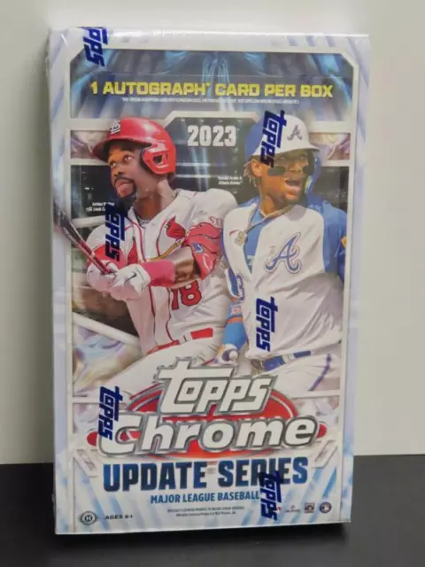 2023 Topps Chrome Update Series MLB Baseball Factory Sealed Hobby Box