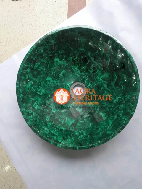 ibasenice 10 pezzi di marcatori a punti in malachite - 6x3 mm per ibasenice 10 pezzi di marcatori a punti in malachite - 6x3 mm per
