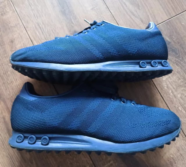 Mens Adidas Original LA Trainer Weave in Navy Blue Size 10 UK