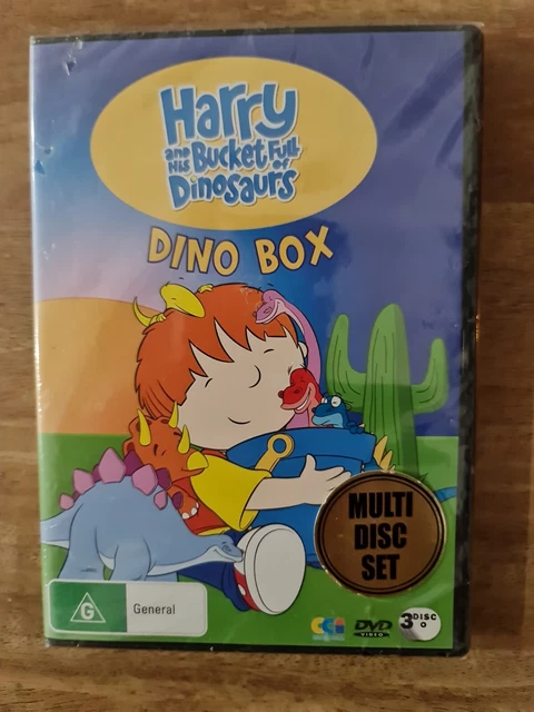HARRY AND HIS Bucket Full Of Dinosaurs Dvd Volume 5 & 6 2005 Rare $40.