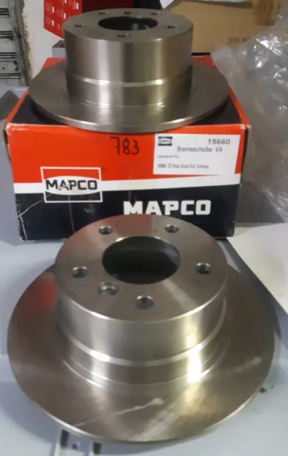 Mapco 15660 Coppia Dischi Freno Anteriore Per Bmw Z3(E36)