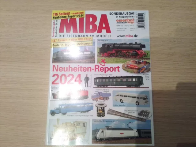 MIBA/Eisenbahn Magazin Sonderheft Messe Neuheiten-Report 2024