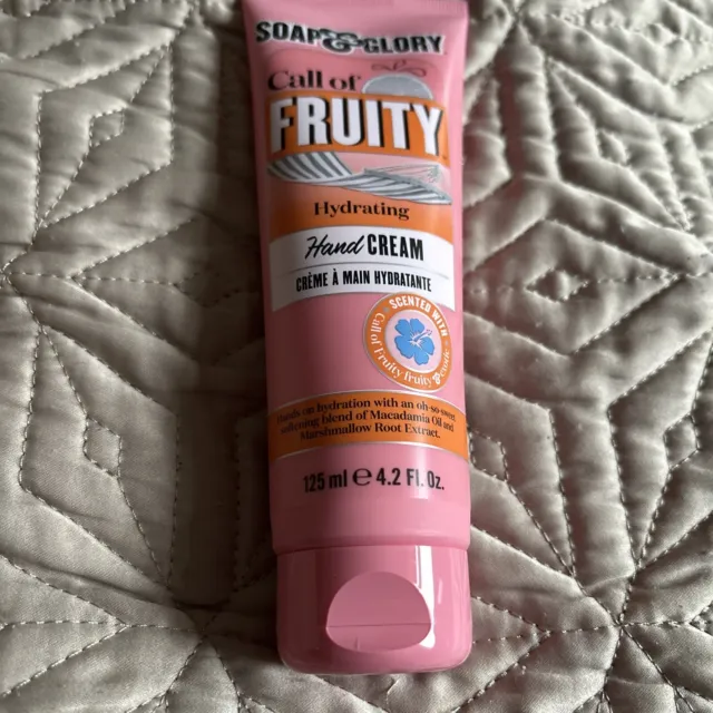 Soap & Glory Call Of Fruity Hydrating Hand Cream 125 Ml. New