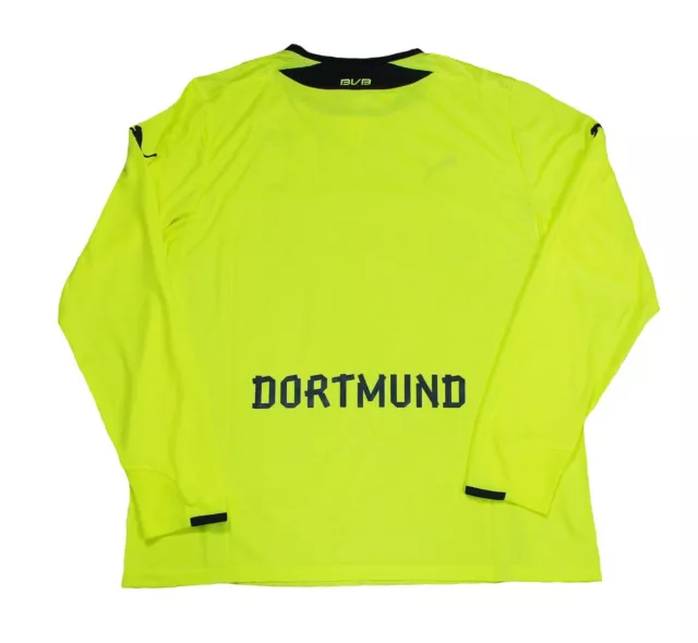 Camiseta Borussia Dortmund BVB Puma 2013/14 retro manga larga L XL XXL 3XL 3