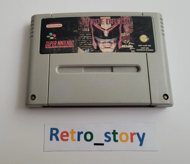 Super Nintendo SNES - Judge Dredd - PAL - EUR