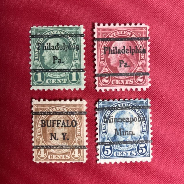 6c Ladyslipper Stamps .. Vintage Unused US Postage Stamps .. Pack of 5