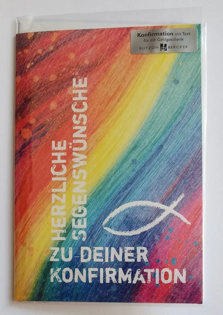 Grußkarte 'Für Eine Besondere Enkelin' Zur Erstkommunion – Mit Silberfolie Und Umschlag