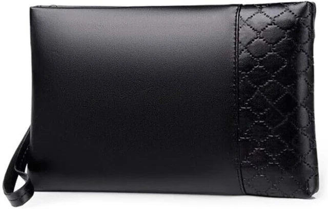 Borsello Uomo Elegante In Pelle PU - Pochette Da Polso Con Multi Scomparti, Grande Capacità - Foto 9