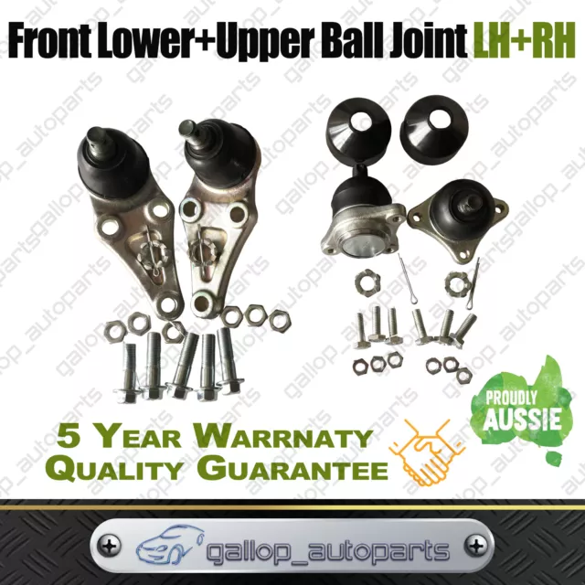 4 piece Upper & Lower Ball Joint Kit to suit Pajero NM NP NS NT 2000~2011 Wagon