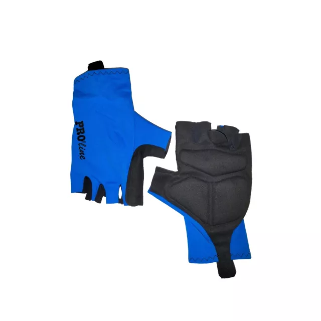 Guanti Ciclismo Bicicletta Da Corsa Estivi PRO' line BLU con stampa All Road