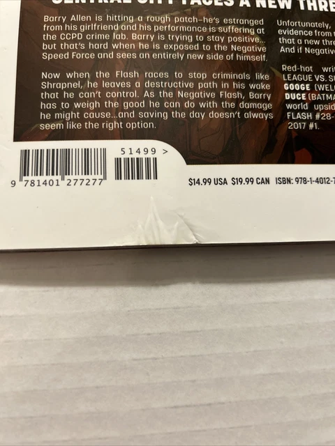 The Flash Vol. 5: Negative (Rebirth) by Joshua Williamson: Used 3