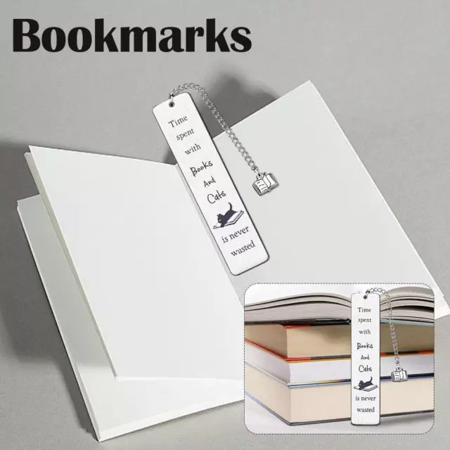 Cat Bookmark for Women Men, Cat Lovers Gifts for Women, Book Lovers Gifts New /'