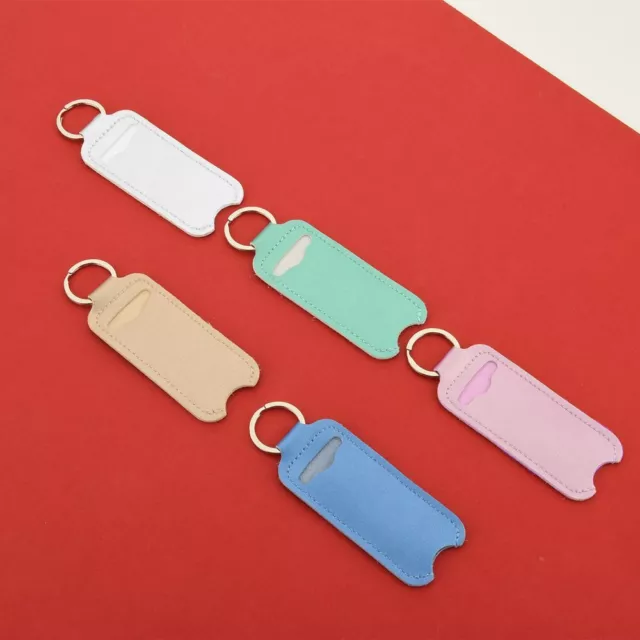 balm bag Chapstick holder Keychain holder Key Ring Holder Lipstick Keychain Bag