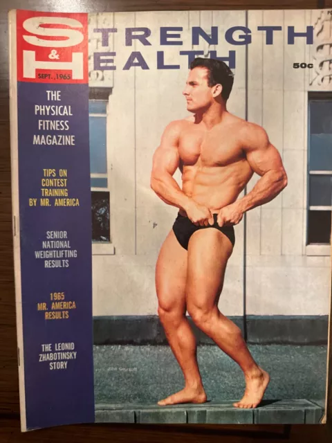 Strength & Health September 1965 John Gourgott