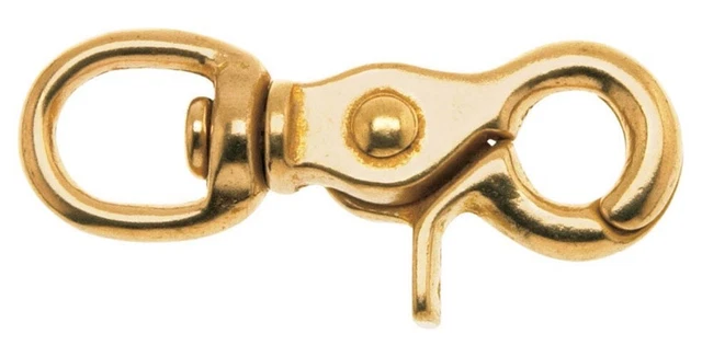 Campbell T7625504 Bronze 40 lbs. Capacity Eye Trigger Snap 1/2 in. (Pack of 10)