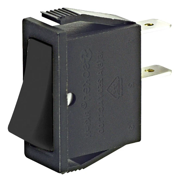 Interruttore A Bilanciere Doppio 220V 16A Con Spia Luminosa Rossa – Dimensioni 32x25mm