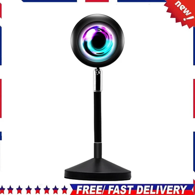 RGB 16 COLORS UFO Sunset Lamp App Control Angle Adjustable Home