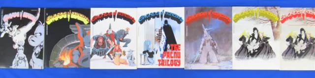 Swords of Cerebus SET #1 - #6 with Supplement Aardvark Vanaheim Press Dave Sim