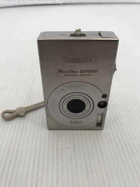 Canon PowerShot Digital ELPH SD1000 7.1 MP Digital Camera