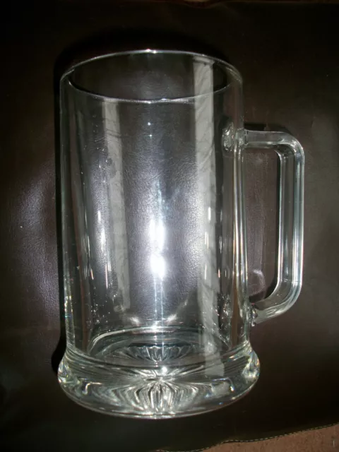 Beer Ale Pint glass with handle