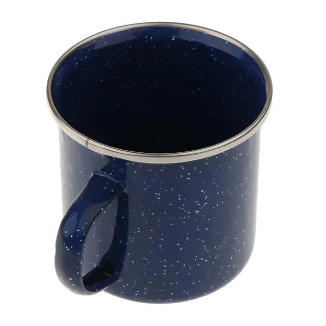 300ml Outdoor Enamel Mug Cup Enamelware Tea Retro  Style Picnic Gift