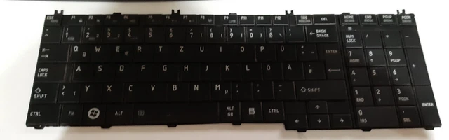 Toshiba DE QWERTZ Satellite C650/C660 MP-09N16D0-920 Laptop Tastatur