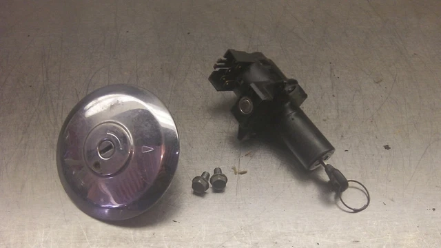 1981 Honda Nighthawk CB 650 Ignition Switch w Key & Gas Cap 81 Night Hawk V1-16