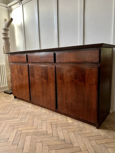 Vintage Mid Century Dyrlund Rosewood Sideboard Credenza Storage Unit Gplan Era