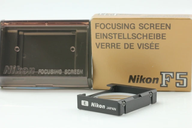 [Casi como nueva en caja] Pantalla de enfoque intercambiable Nikon F5 tipo E de JAPÓN
