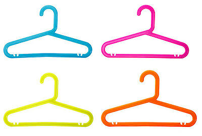 Per Bambini Gancio Plastica Neonato Vestiti Appendiabiti Multicolore Set Di 8