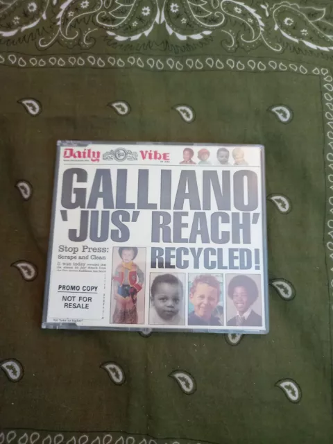 Galliano Jus Reach Recycled CD