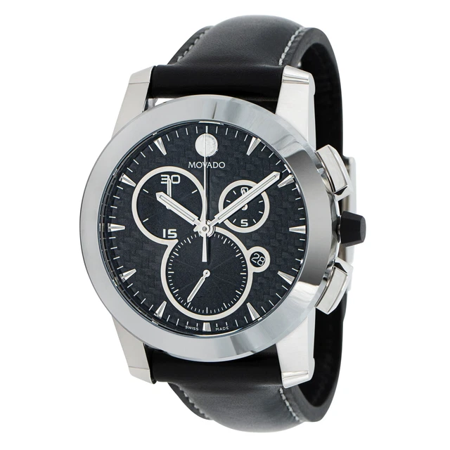 Movado 0607379 Men's Vizio Carbon Fiber Quartz Watch