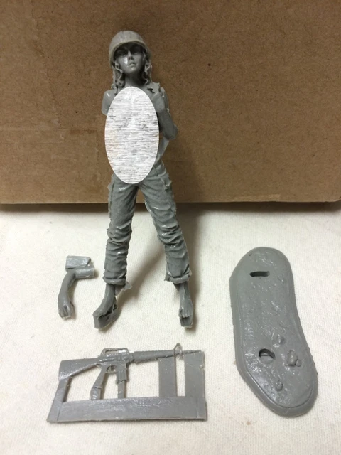 Buste de pétrolier américain de la Seconde Guerre mondiale, figurine 1:10 mm - France