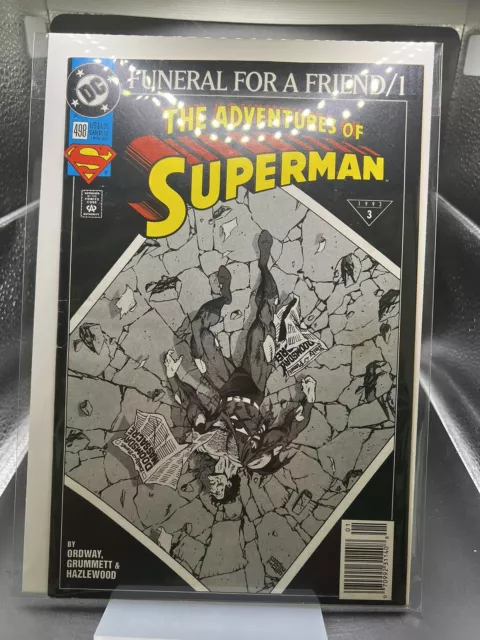 The Adventures of Superman #498 (Funeral for a Friend/1) DC Comics 1993 | Combin