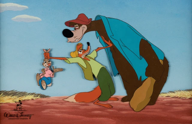Song of the South "Brer-Rabbit" Fox Bear Movie "Dissney-Cel" Poster Print 24x36 Song of the South "Brer-Rabbit" Fox Bear Movie "Dissney-Cel" Poster Print 24x36