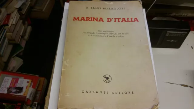 MALAGUZZI - MARINA D'ITALIA - GARZANTI - 1940, 15s21