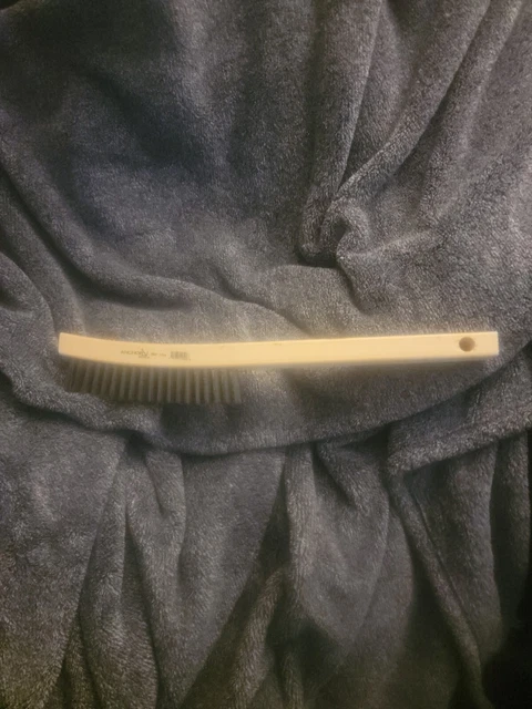 Anchor Brand BW 104 Hand Scratch Brush 19 Rows steel bristles Wood Handle NEW