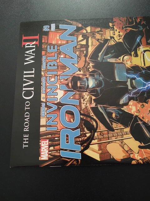 Invincible Iron Man #9 2nd Print Variant 1st appearance Riri Williams Ironheart 2