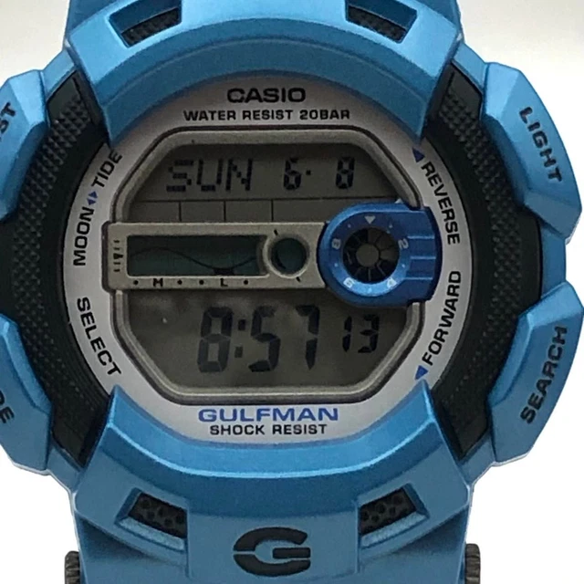 CASIO G-SHOCK G-9100TC GULFMAN Triple Crown Watch Rare Vintage Limited