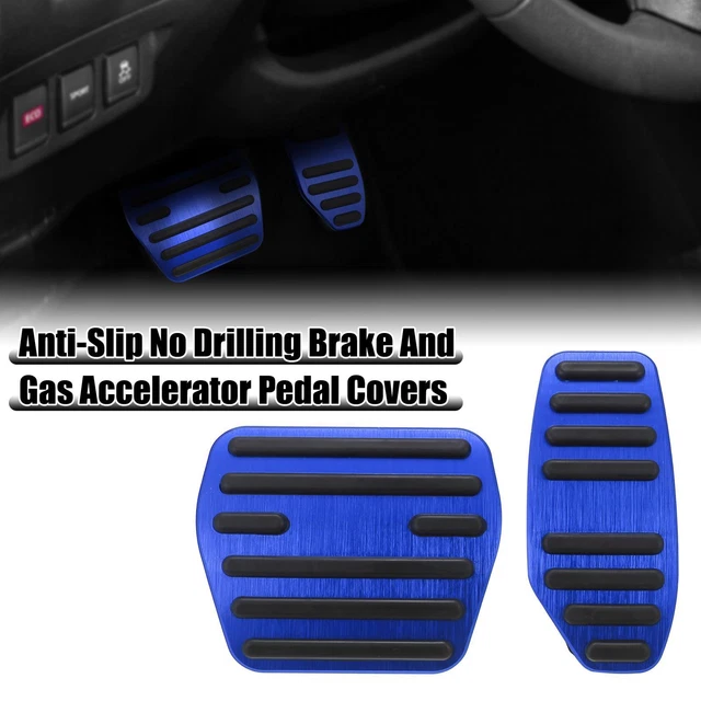 1 SET ANTI Slip Brake and Gas Accelerator Pedal Covers for Nissan Kicks