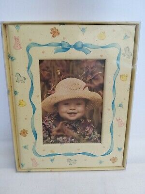Nuestro hermoso marco de fotos de bebé y álbum de memoria de bebé caja de regalo versión americana