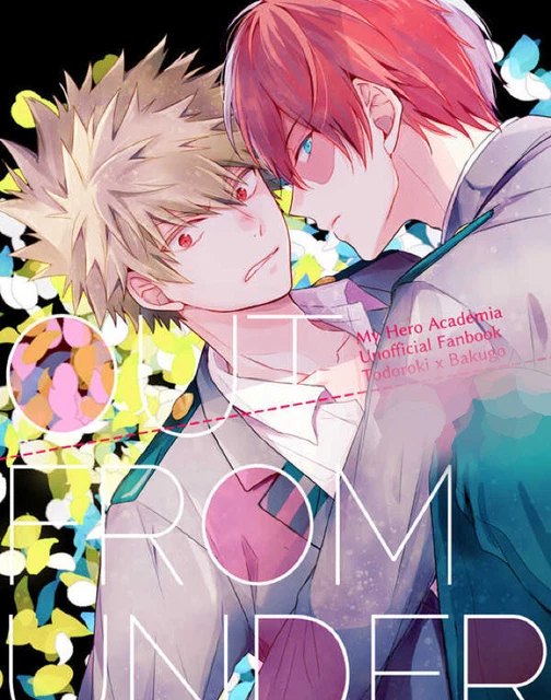 MY HERO ACADEMIA Yaoi Doujinshi / Todoroki x Bakugou / bnha 54p ...