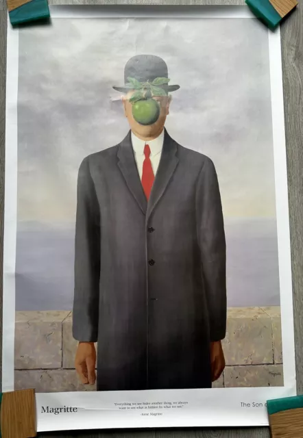 Rene Magritte ‘The Son Of Man’ Large Poster New/other