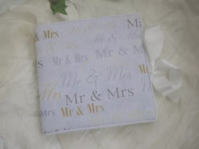 Libro de Visitas para una Boda, Boda Mr&Mrs , Gris