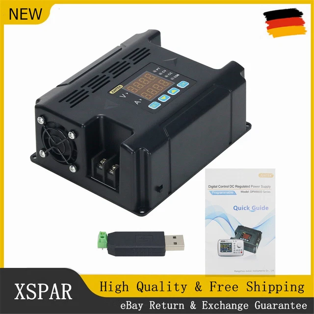 JUNTEK DPM8624-485 60V 24A Programmable Power Supply DC Power Supply RS485 #DE