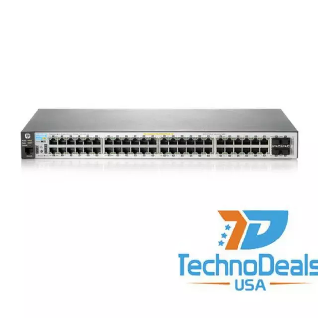 HP J9772A HP Procurve 2530-48G Poe + 48-Ports-Ports Bureau Éthernet Interrupteur