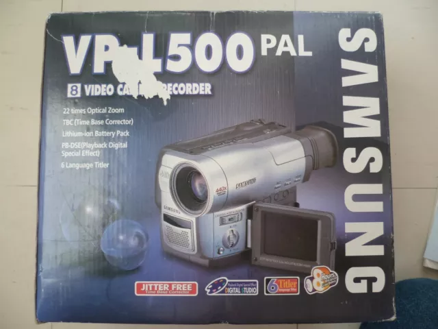 Caméscope SAMSUNG HI8 VPL500 DIGITAL 8 Video camera recorder