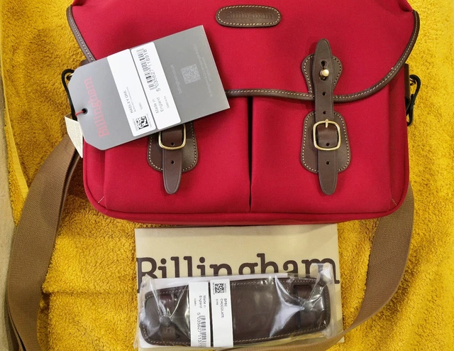 Billingham Hadley One Camera Messenger Bag + SP50 - Burgundy Chocolate